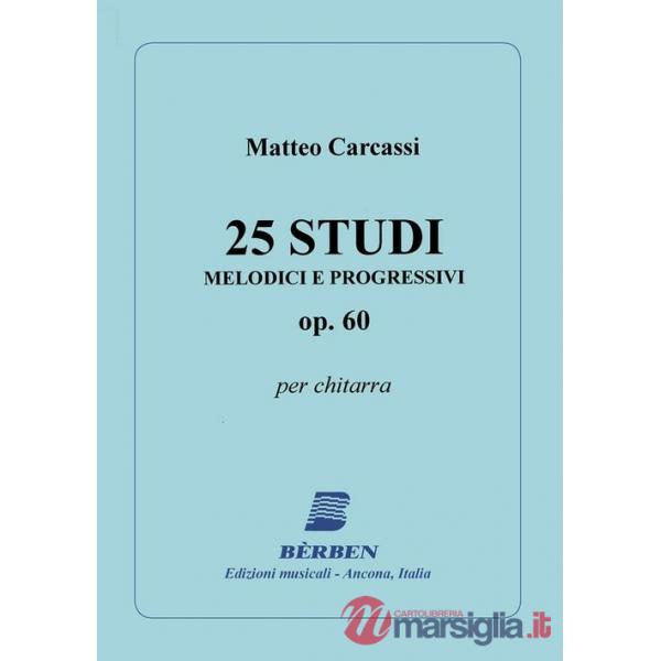 Venticinque studi melodici e progressivi. Op. 6. Spartito