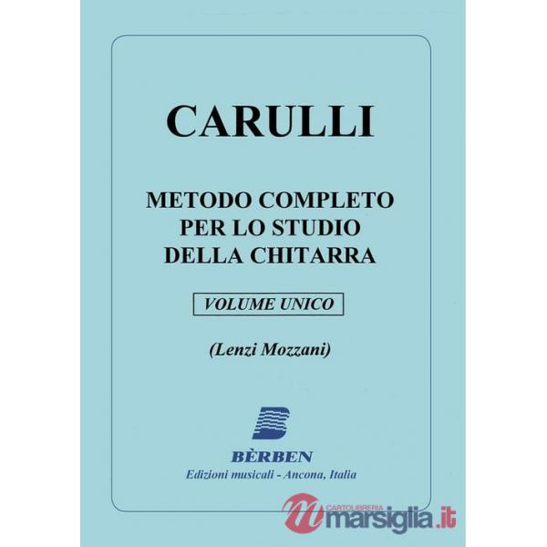Metodo completo per lo studio della chitarra. Spartito