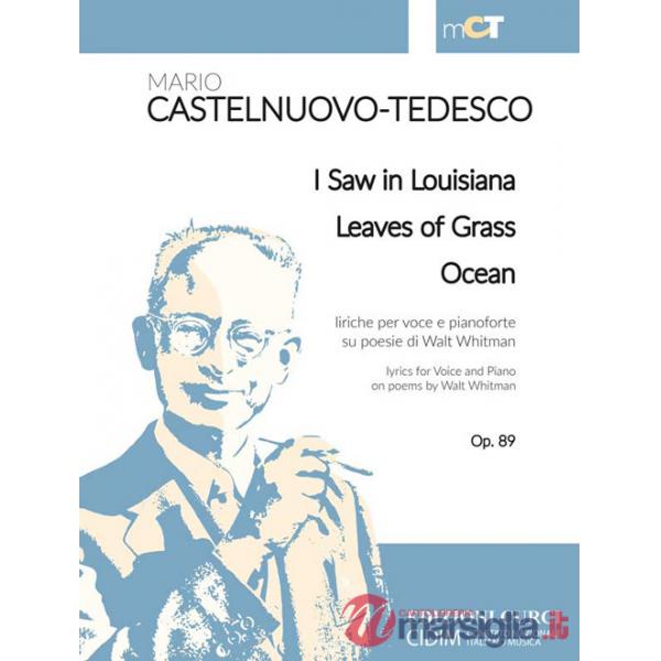Saw in Louisiana, Leaves of grass, Ocean. Op. 89. Spartito (I)