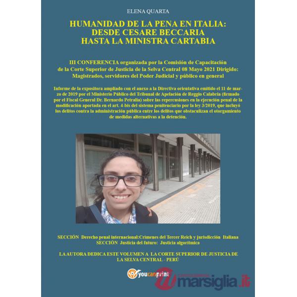 Humanidad de la pena en Italia: desde Cesare Beccaria hasta la Ministra Cartabia