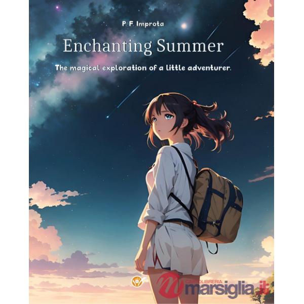 Enchanting summer. The magical exploration of a little adventurer