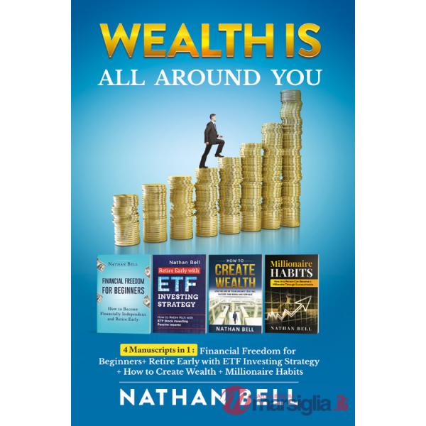 Wealth is all around you: Millionaire habits. How any person can become a millionaire throught success habits-Retire early with 