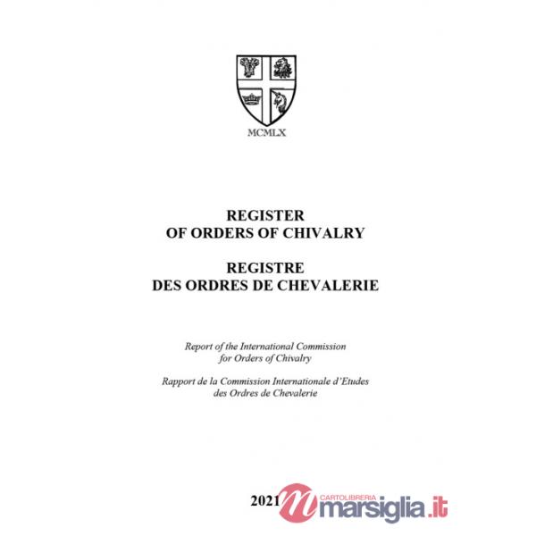 Register or orders of chivalry-Registre des ordres de chevalerie
