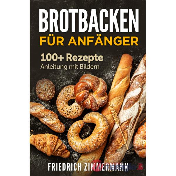 Brotbacken für Anfänger. 100+ Rezepte Anleitung mit Bildern