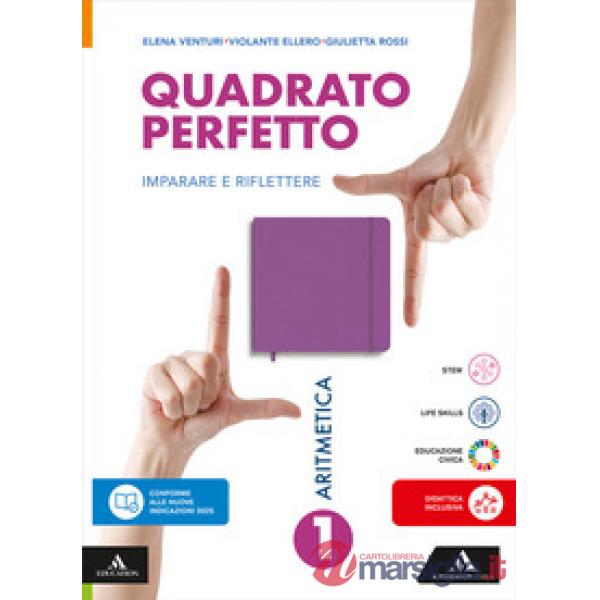QUADRATO PERFETTO1 ARITMETICA + GEOMETRIA + INFORMATICA + QUADERNO + T