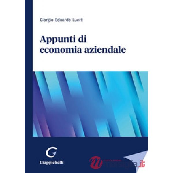 Appunti di economia aziendale