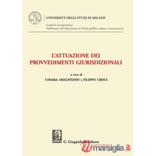 L'attuazione dei provvedimenti giurisdizionali