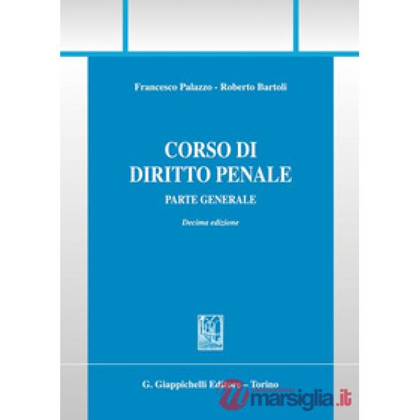 Corso di diritto penale. Parte generale
