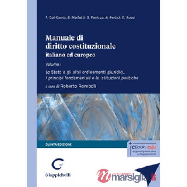 Manuale di diritto costituzionale italiano ed europeo