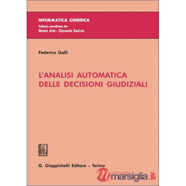 L'analisi automatica delle decisioni giudiziali