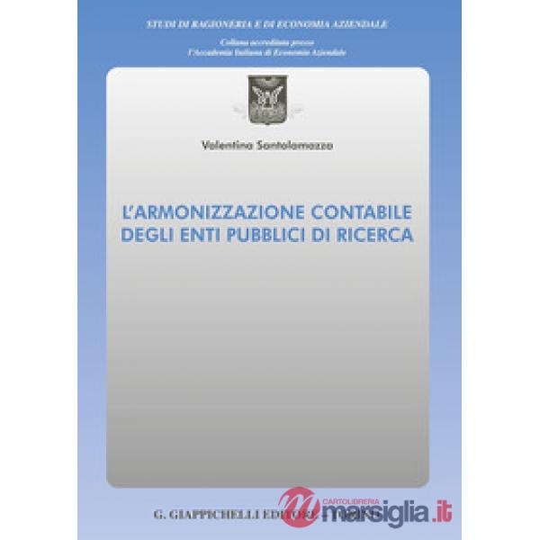 L'armonizzazione contabile degli Enti pubblici di ricerca