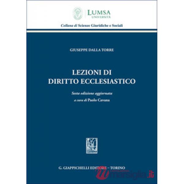Lezioni di diritto ecclesiastico