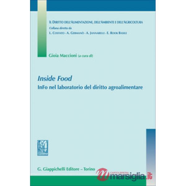 Inside Food. InFo nel laboratorio del diritto agroalimentare