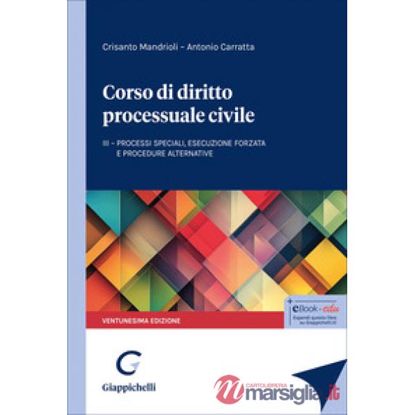 Corso di diritto processuale civile