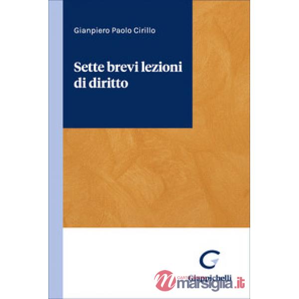 Sette brevi lezioni di diritto