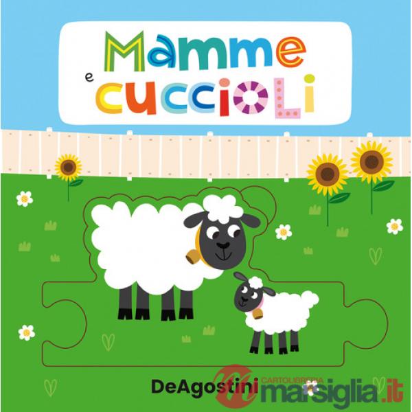 Mamme e cuccioli. Libro puzzle. Ediz. a colori