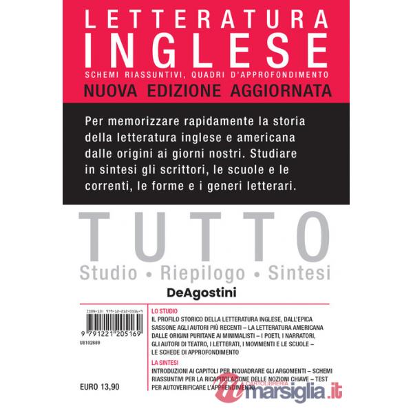 Tutto letteratura inglese. Schemi riassuntivi, quadri d'approfondimento. Nuova ediz.