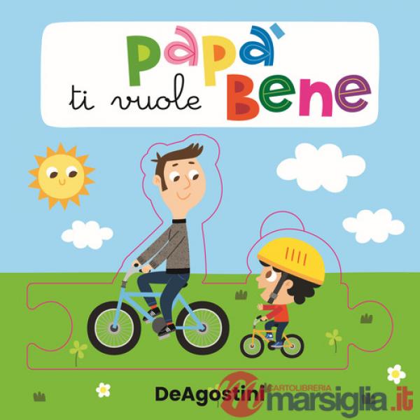 Papà ti voglio bene. Libro puzzle. Ediz. a colori