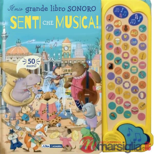 Senti che musica! Il mio grande libro sonoro. Ediz. a colori