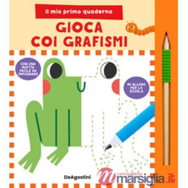 Gioca coi grafismi. Il mio primo quaderno. Ediz. illustrata. Con matita