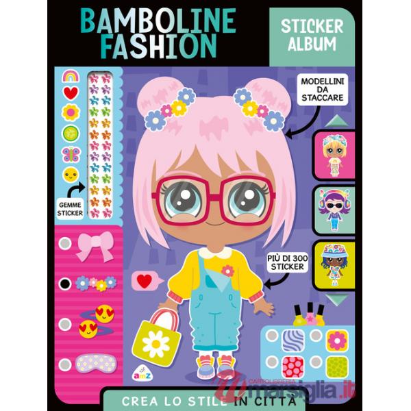 Bamboline fashion. Sticker album. Crea lo stile coi pet. Ediz. a colori