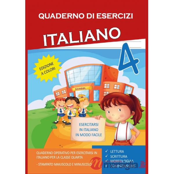 Quaderno esercizi italiano. Per la Scuola elementare. Vol. 4