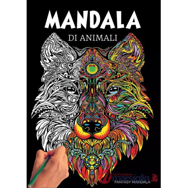 Mandala di animali: 60 mandala di animali speciali da colorare per stimolare la creatività, alleviare lo stress, e ridurre l'ans