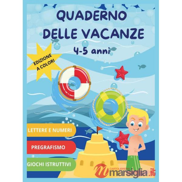 Quaderno delle vacanze 4-5 anni