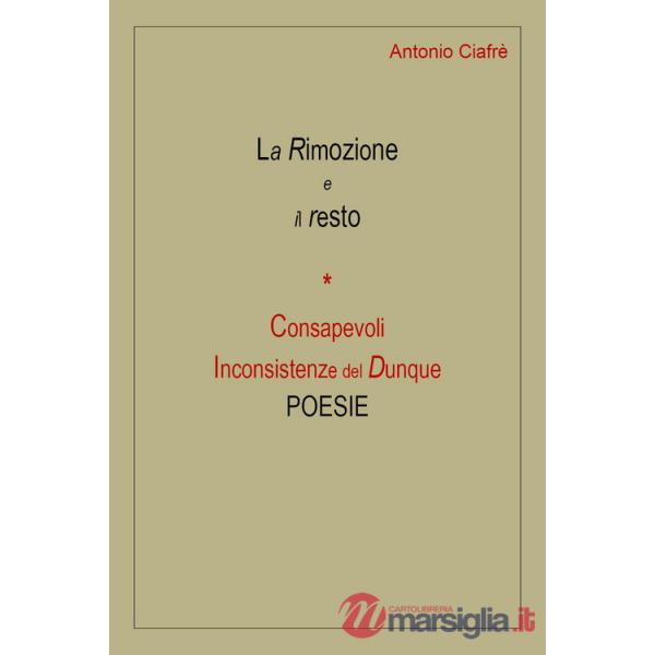 Rimozione e il resto. Consapevoli inconsistenze del dunque (La)
