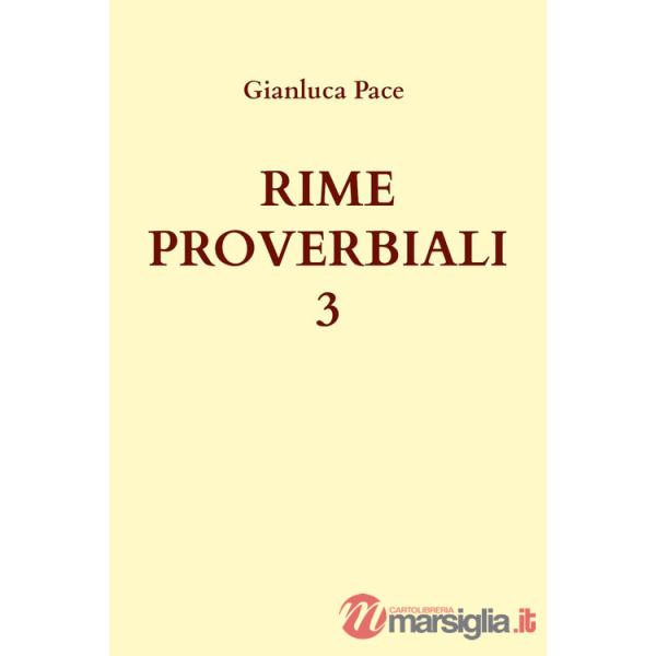 Rime proverbiali. Vol. 3