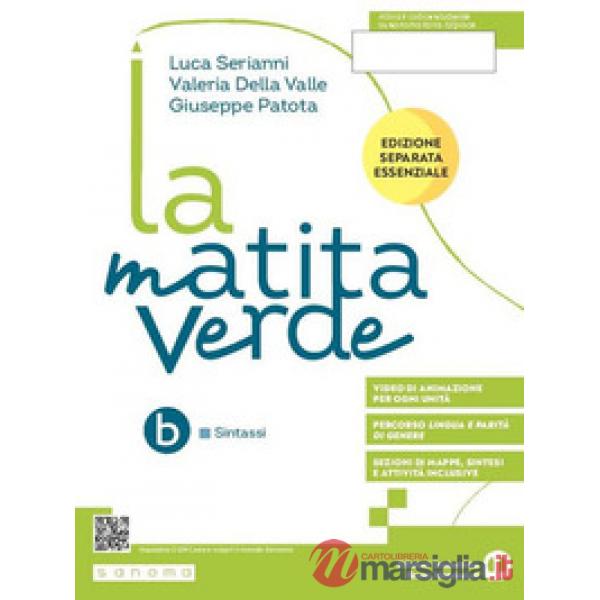 LA MATITA VERDE - SINTASSI - EDIZIONE SEPARATA ESSENZIALE