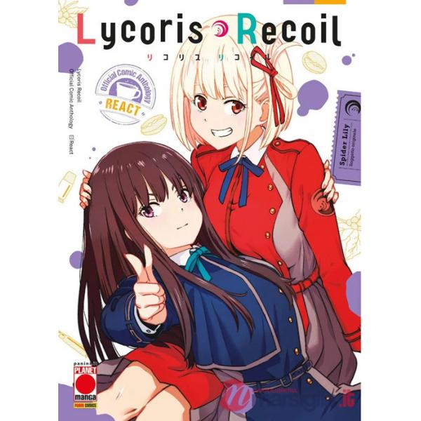 Lycoris recoil. Official comic anthology. React