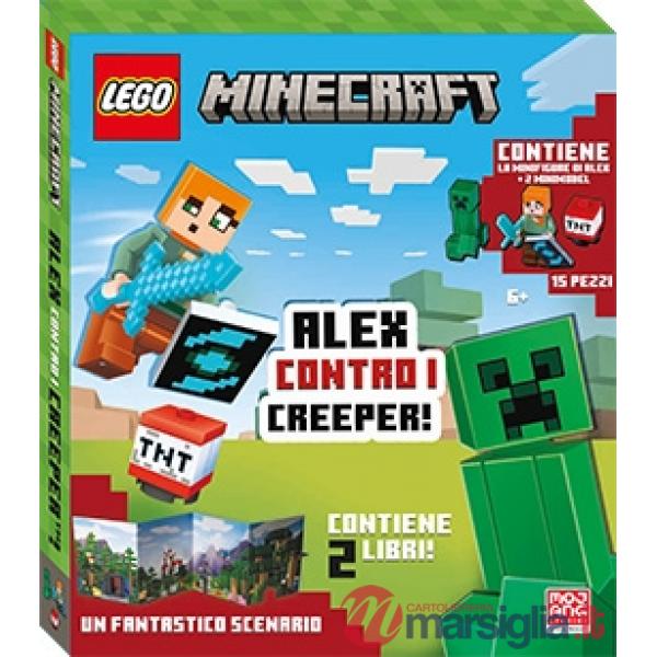Alex contro i Creeper. Lego minecraft