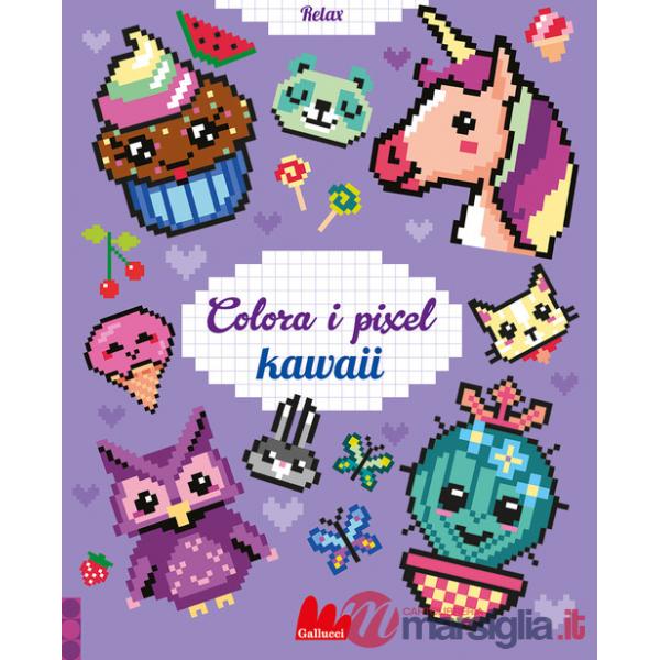 Kawai. Colora i pixel. Ediz. a colori