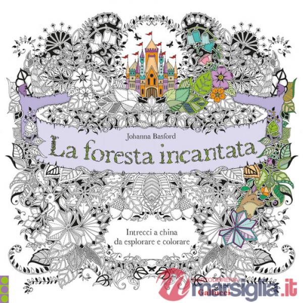 Foresta incantata. Intrecci a china da esplorare e colorare (La)