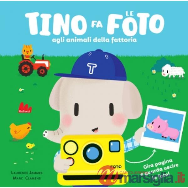 Tino fa le foto agli animali della fattoria