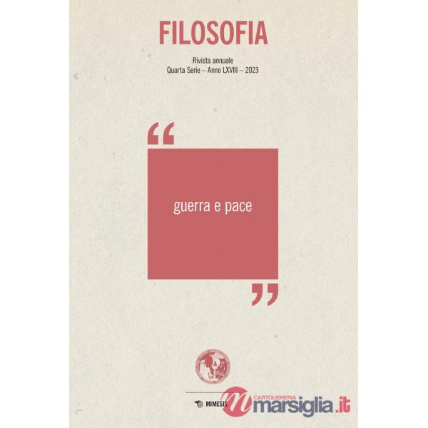 Filosofia. Guerra e pace (2023)