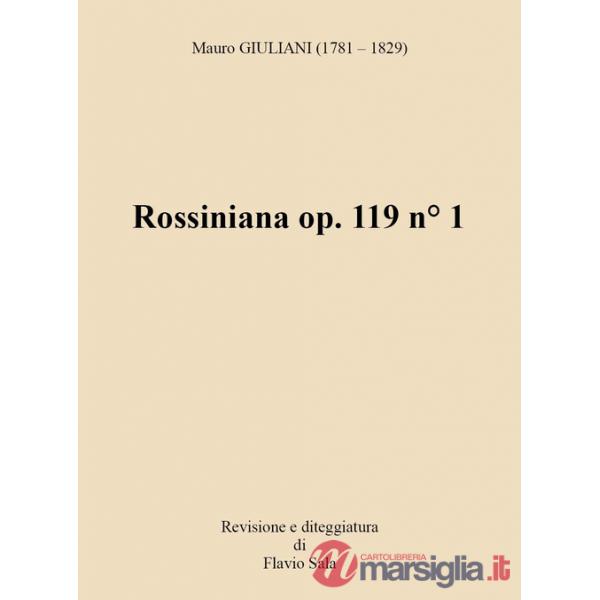 Rossiniana op. 119 n° 1. Con QrCode