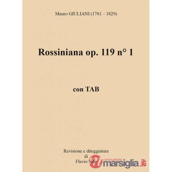 Rossiniana op. 119 n° 1+TAB. Con QrCode