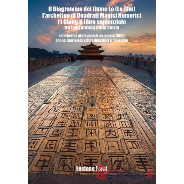 Diagramma del fiume Lo (Lo Shu), l'archetipo di quadrati magici numerici e l'I Ching il libro sapienziale tra i più antichi dell