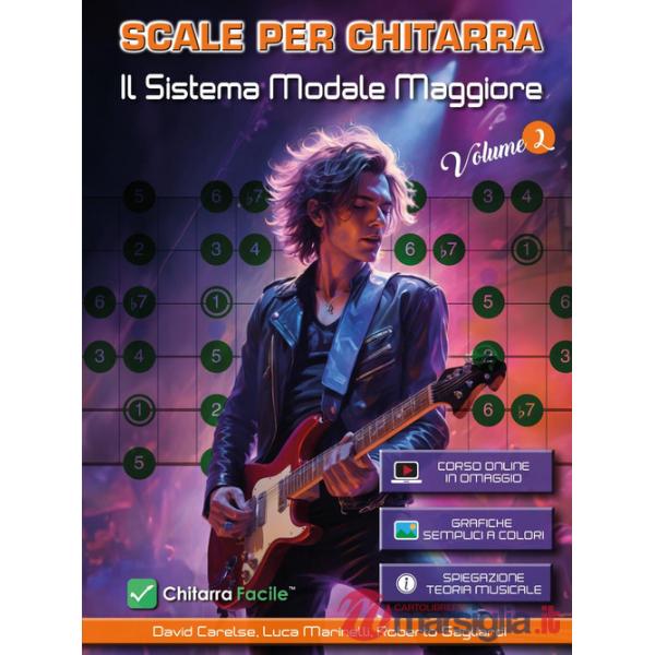 Scale per chitarra. Il sistema modale maggiore. Vol. 2