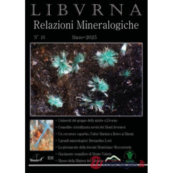 Relazioni mineralogiche. Libvrna (2025). Vol. 16
