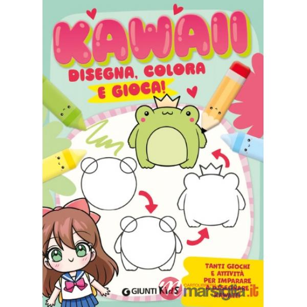 Kawai. Disegna, colora e gioca! Ediz. a colori