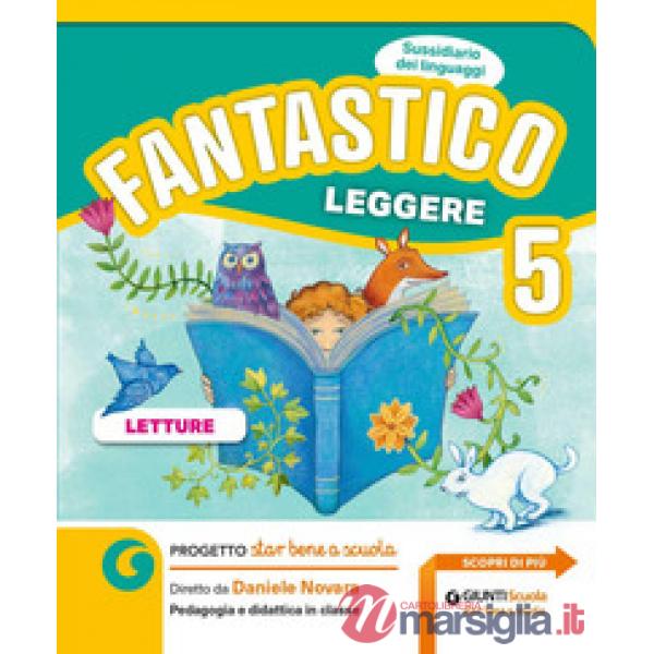 FANTASTICO LEGGERE CL. 5 + E - BOOK