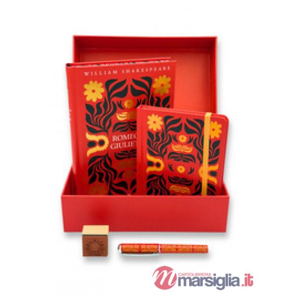 Romeo e Giulietta. Con penna. Con timbro ex libris. Con Taccuino