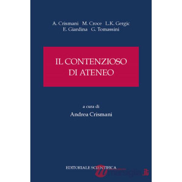 Il contenzioso di Ateneo