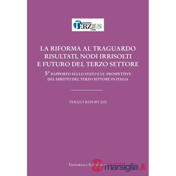 La riforma al traguardo risultati, nodi irrisolti e futuro del terzo settore. 5° rapporto sullo stato e le prospettive del dirit