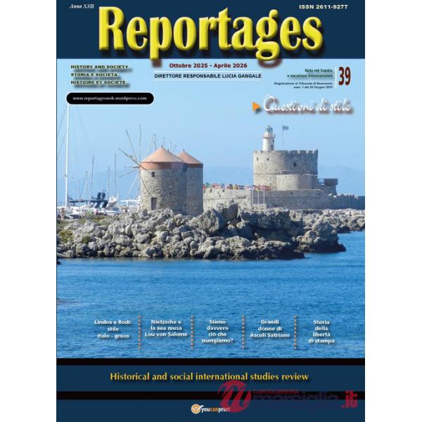 Reportages. Storia e società (2025). Vol. 39