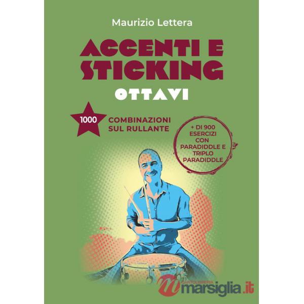 Accenti e sticking. Ottavi. 1000 combinazioni sul rullante