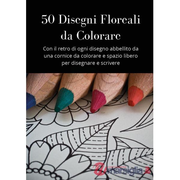 50 disegni floreali da colorare